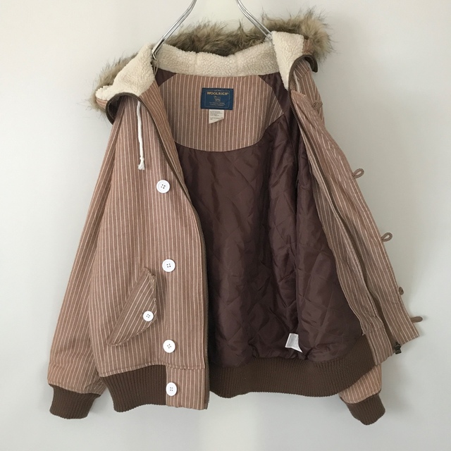 WOOLRICH ウールリッチ ダックベスト 内ボア ベージュ