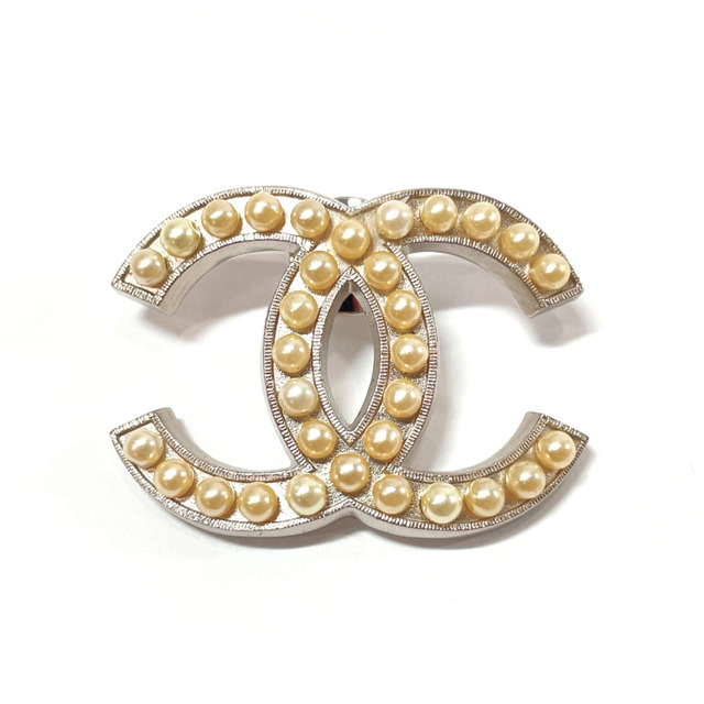 人気メーカー・ブランド CHANEL - シルバー ココマーク ブローチ