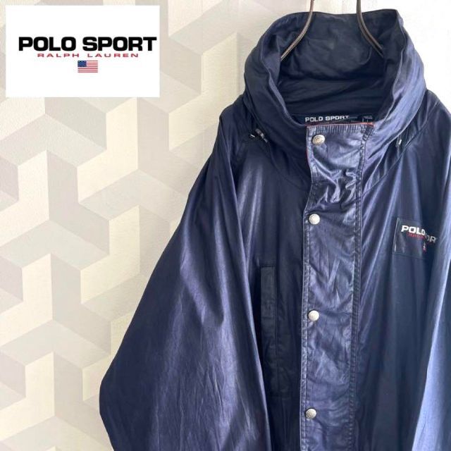 POLO SPORTポロスポーツ 90sビンテージ ナイロンジャケット L