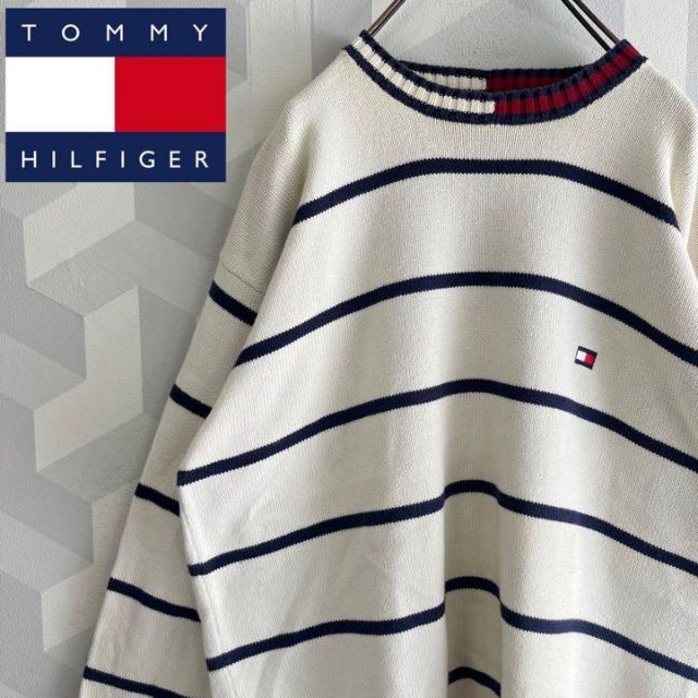 TOMMY HILFIGER - 【90s オールド トミーヒルフィガー】L コットン