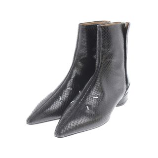 Maison Margiela ブーツ 34(20.5cm位) 黒 【古着】【中古】(ブーツ)