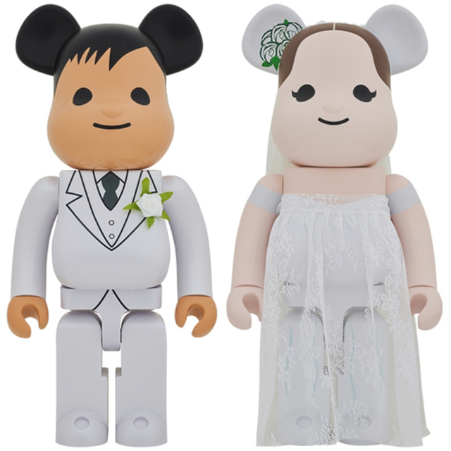 フィギュアBE@RBRICK グリーティング 結婚 #2 PLUS 1000％