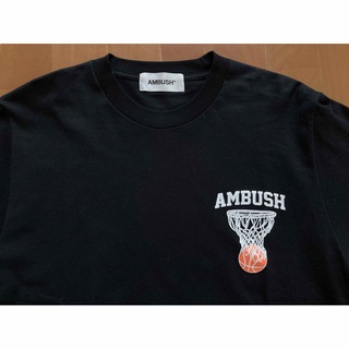 AMBUSH - AMBUSH バスケットグラフィック ロングTシャツ Sサイズの通販 ...