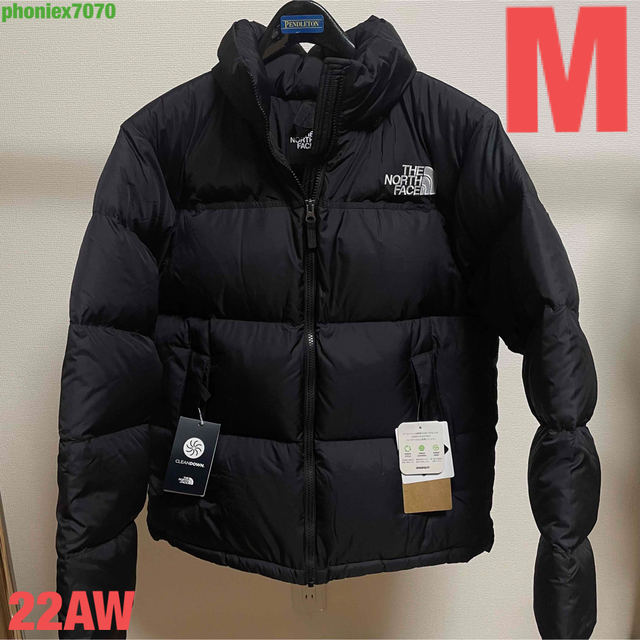 22AW ノースフェイス ヌプシジャケット【M】ND92234 ブラック 新品