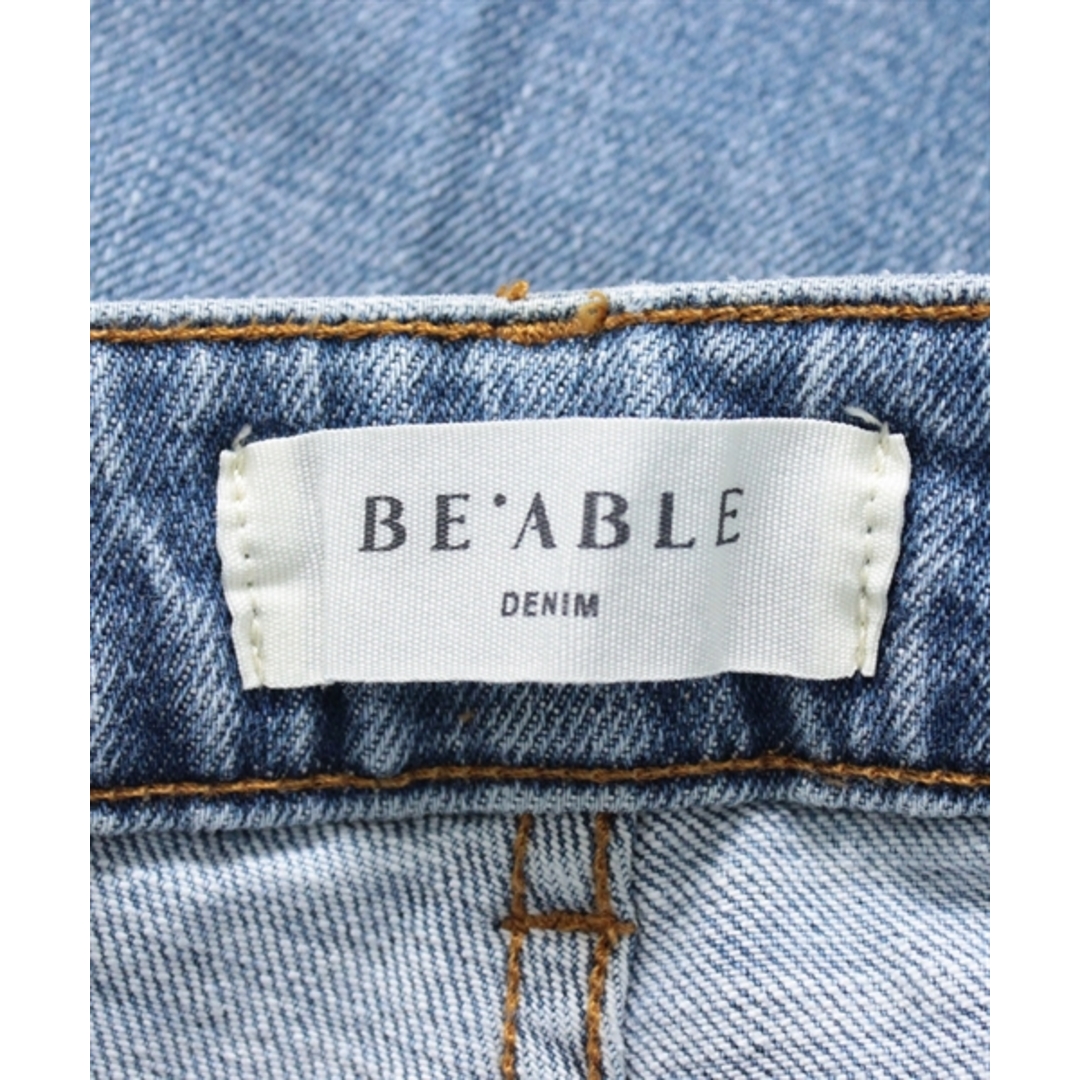 Be Able ビーエイブル デニムパンツ 32(L位) インディゴ(デニム)