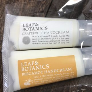 LEAF＆BOTANICS リーフアンドボタニクス ハンドクリーム ベルガモット(ハンドクリーム)