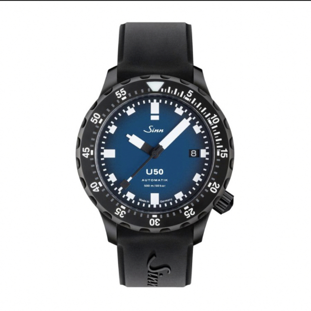 SINN - 正規品 Sinn ジン U50.S.BS 自動巻きメンズ腕時計世界限定500本