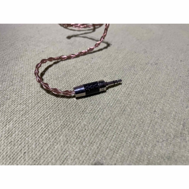 EFFECT AUDIO Ares cable(MMCX to 3.5mm) スマホ/家電/カメラのオーディオ機器(ヘッドフォン/イヤフォン)の商品写真