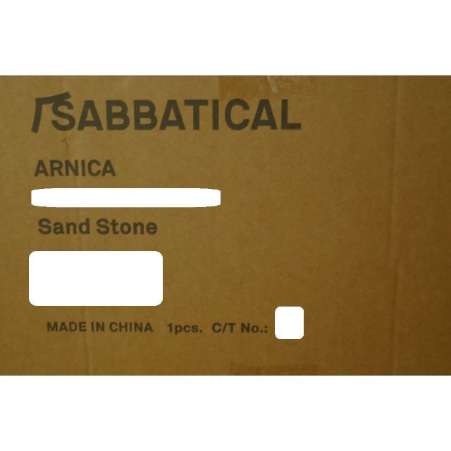 全品送料無料】 SABBATICAL ARNICA サバティカル アルニカ 新品未使用