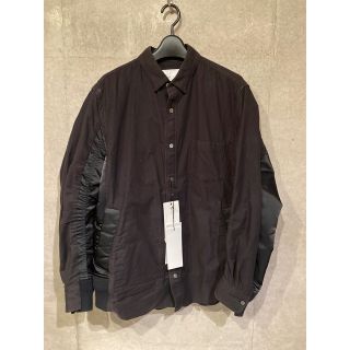 サカイ(sacai)のsacai ミリタリーシャツ　サカイ　ドッキング(シャツ)