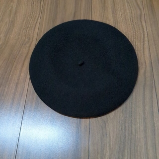 トゥモローランド(TOMORROWLAND)のCELINE ROBERT　ブラック　ベレー帽(ハンチング/ベレー帽)