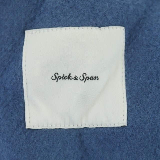 Spick & Span(スピックアンドスパン)のスピック&スパン ビーバーフォールドラペルコート アウター ロング レディースのジャケット/アウター(その他)の商品写真