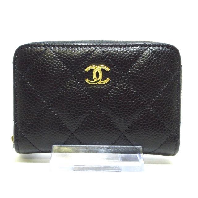 全品送料無料】 CHANEL - CHANEL(シャネル) コインケース美品 - 黒