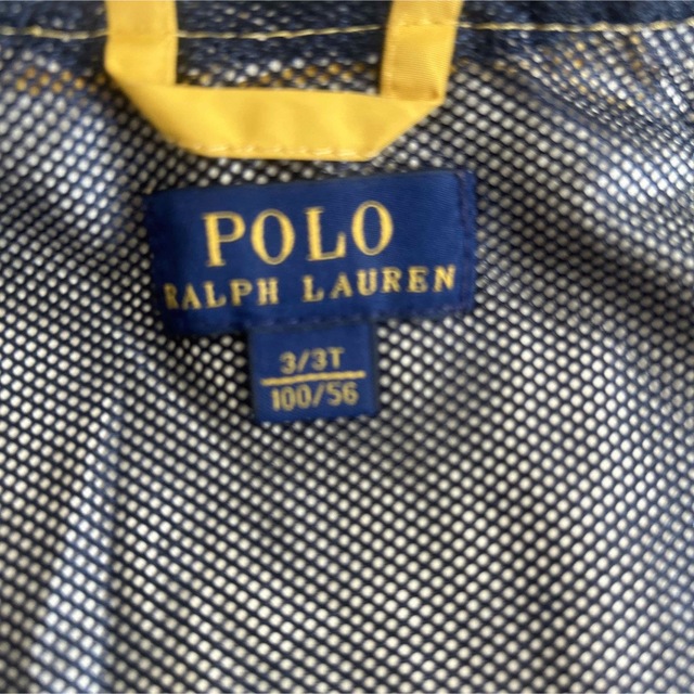 POLO RALPH LAUREN(ポロラルフローレン)のラルフローレン  キッズ　アウター　ジャケット　イエロー　100 キッズ/ベビー/マタニティのキッズ服男の子用(90cm~)(ジャケット/上着)の商品写真