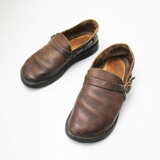 AURORA SHOES オーロラシューズ Middle English ミドルイングリッシュ レザーシューズ 6D/ブラウン【2400013074797】(その他)