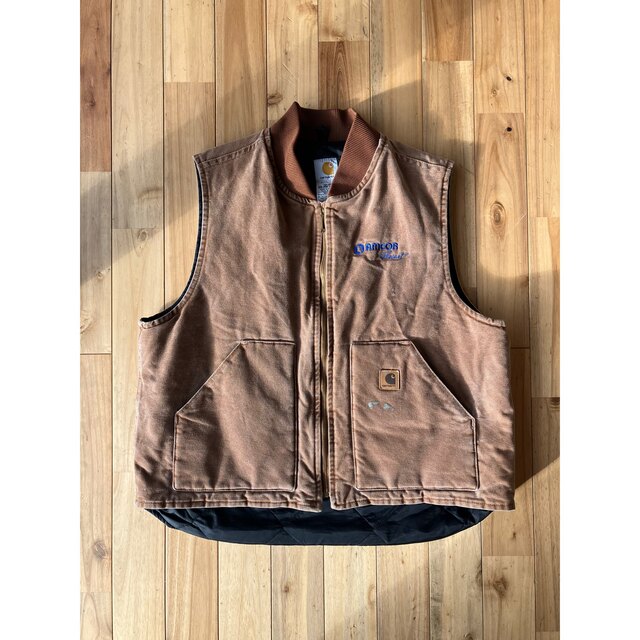 カーハート Carhartt ダック地ベスト メンズXL vest