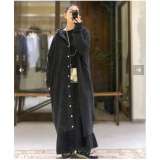 ジャーナルスタンダード(JOURNAL STANDARD)の【アルバムディファミリア】HOODED LONG CARDIGAN  (カーディガン)