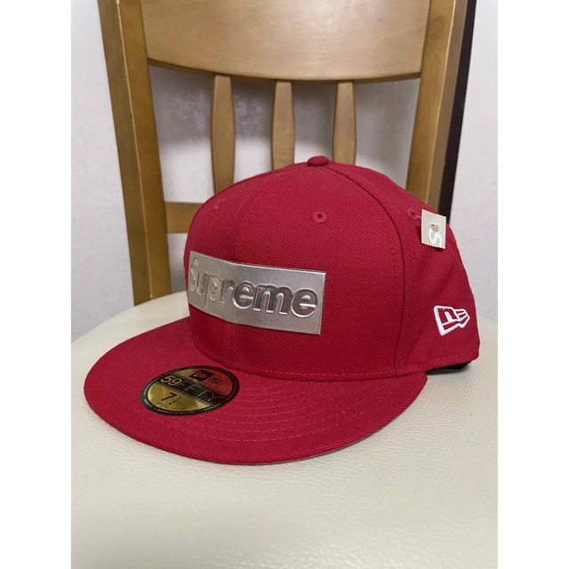 Supreme Metallic Box Logo New Era 71/2 Supreme Metallic Box Logo New Era 71/2