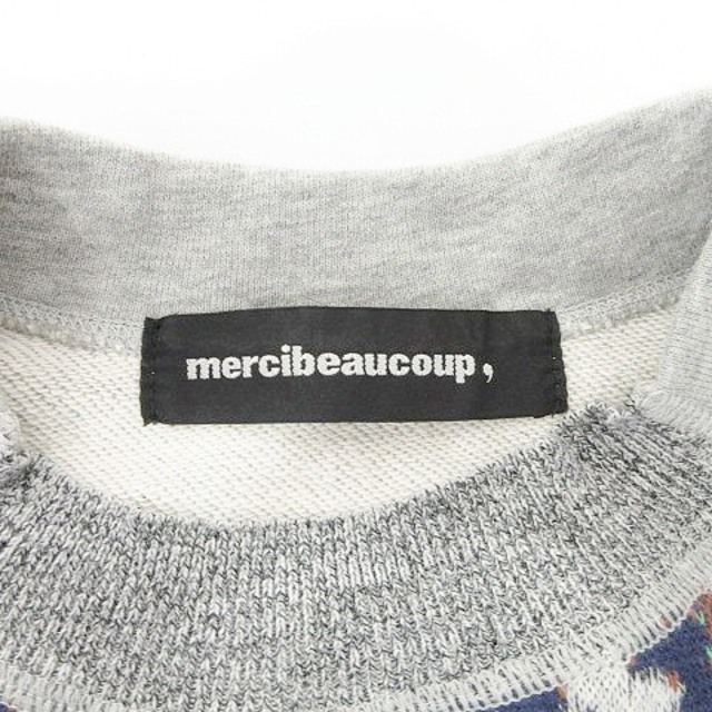 mercibeaucoup - メルシーボークー 19SS 地球柄 ジャガード ニット ...