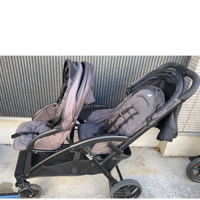 二人乗りベビーカー Joie 2人乗り 【国際ブランド】 8160円