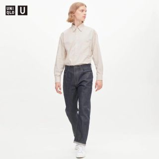 ユニクロ(UNIQLO)のユニクロU 2022AW セルビッジレギュラーフィットジーンズ(デニム/ジーンズ)