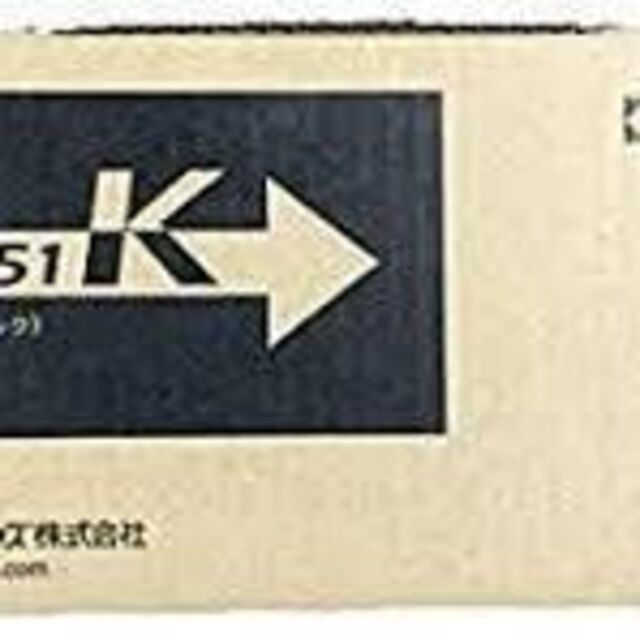 京セラ(キョウセラ)のTK-5151K トナーキット ブラック インテリア/住まい/日用品のオフィス用品(OA機器)の商品写真