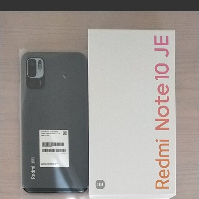 Xiaomi Redmi Note 10 64GB JEグラファイトグレー新品未