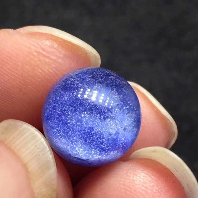 天然】ブルールチル デュモルチエライト 丸玉 10.6mm | livro