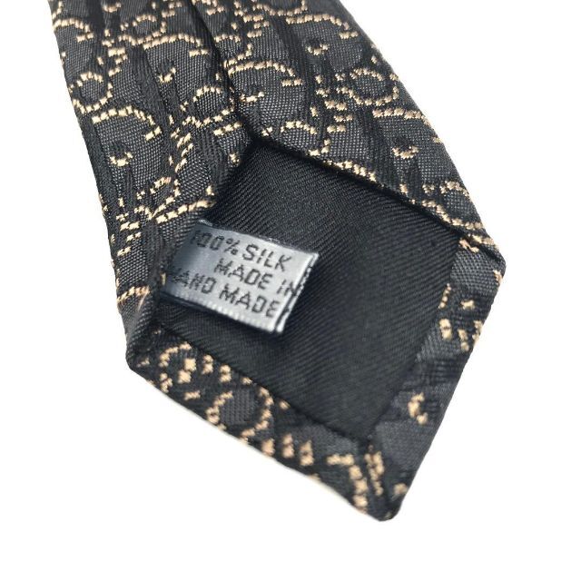 ネクタイ 極美品✨希少 ディオール オブリーク ピクセル シルク 7CM 