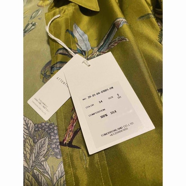 YUさん専用 新品タグ付き CABaN シルクボタニカルプリントシャツ