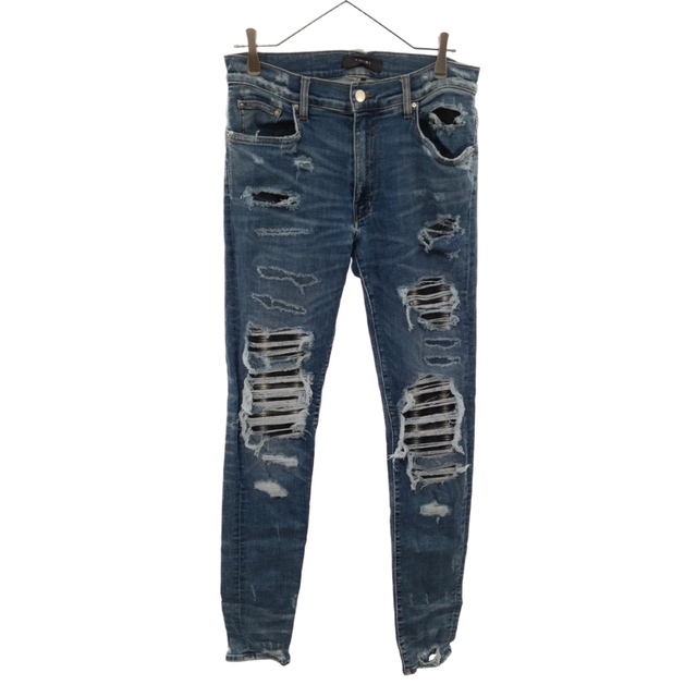 AMIRI アミリ クラッシュ加工 ストレッチデニムパンツ ジーンズ