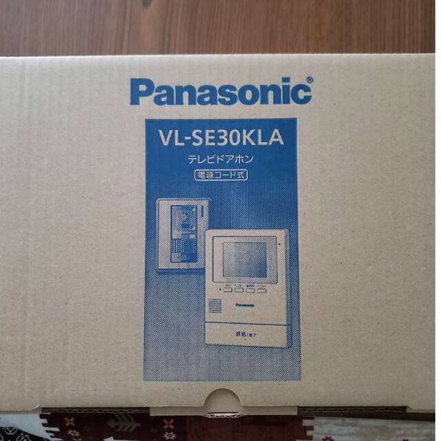 新製品の販売 Panasonic テレビドアホン VL-SE30KLA その他 FONDOBLAKA