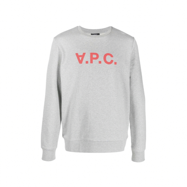 A.P.C. VPC スウェットシャツ S ロゴ アーペーセー APC グレー リアル