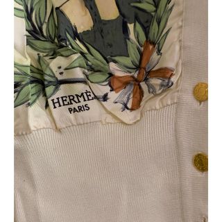 Hermes - 38❤️HERMES-PARIS シルクカーディガン❤️の通販 by りんだ