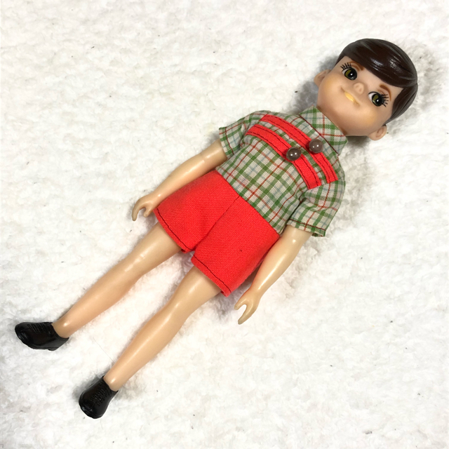当時物　1969年　ゴロちゃん【初代わたるくんの弟】刻印無し『初期』 ハンドメイドのぬいぐるみ/人形(人形)の商品写真