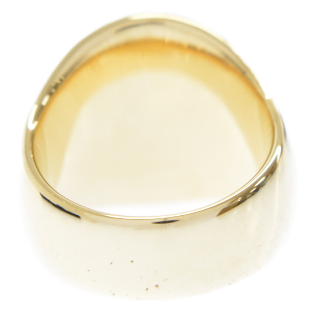 TOM WOOD トム ウッド Oval Gold Black Onyx 9K #46 オーバルゴールド