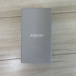 アクオス(AQUOS)の【新品未開封】SHARP AQUOS sense6 64GB ブラック(スマートフォン本体)