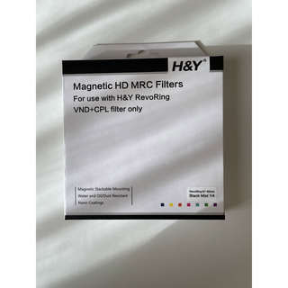 H&Y REVORING ブラックミスト1/4 67-82mm 新品(フィルター)