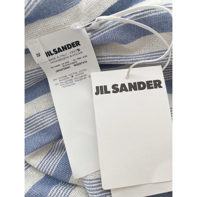 【新品】JIL SANDER ストライプ チュニック ワンピース