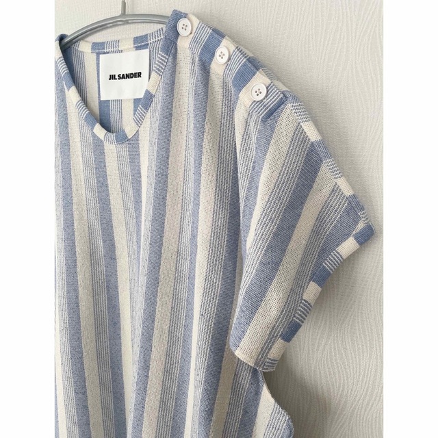 【新品】JIL SANDER ストライプ チュニック ワンピース