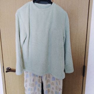 ユニクロ(UNIQLO)の【お正月限定値下げ】オッタイピイヌフリースセット(フクロウ)(ルームウェア)