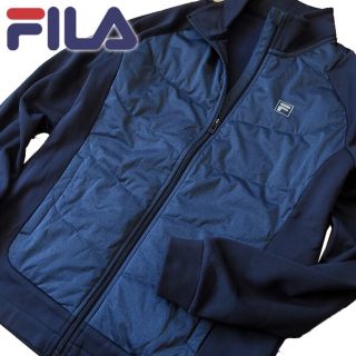 フィラ(FILA)の超美品 S フィラ FILA メンズ 中綿ジャケット ネイビー(その他)