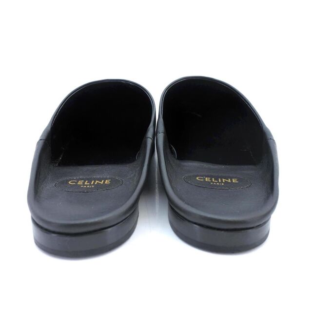 CELINE セリーヌ ジャクノ バブーシュ カーフスキン シューズ size34(22.0cm位)/黒 ■■◎レディース
