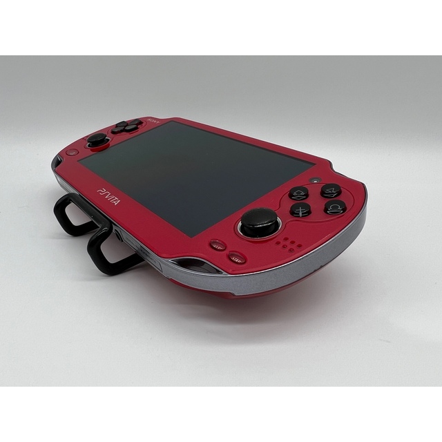 PlayStation Vita(プレイステーションヴィータ)の【液晶美品】PlayStation Vita PCH-1000 レッド 本体 エンタメ/ホビーのゲームソフト/ゲーム機本体(携帯用ゲーム機本体)の商品写真