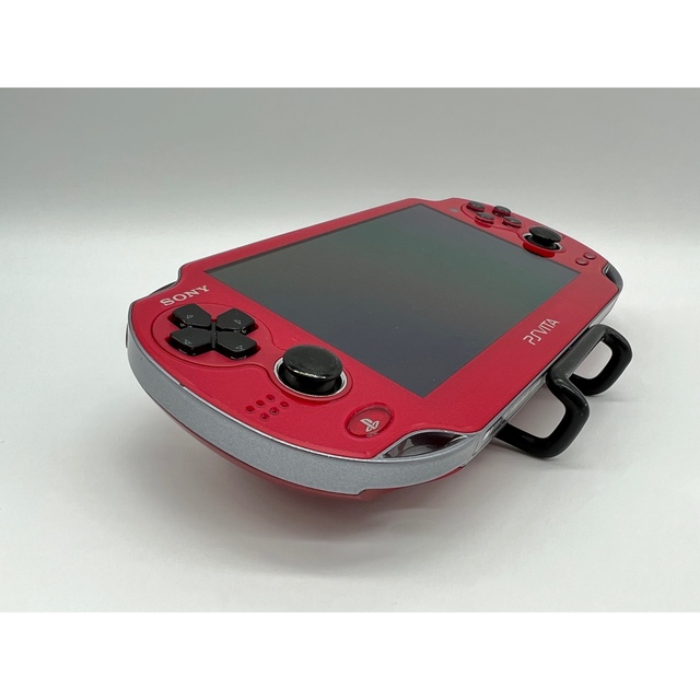 PlayStation Vita(プレイステーションヴィータ)の【液晶美品】PlayStation Vita PCH-1000 レッド 本体 エンタメ/ホビーのゲームソフト/ゲーム機本体(携帯用ゲーム機本体)の商品写真