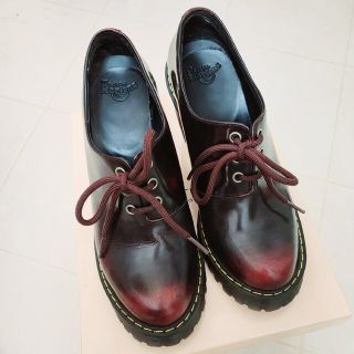 ドクターマーチン(Dr.Martens)のDr.Martens SALOMEⅡ チェリーレッド UK6(ローファー/革靴)