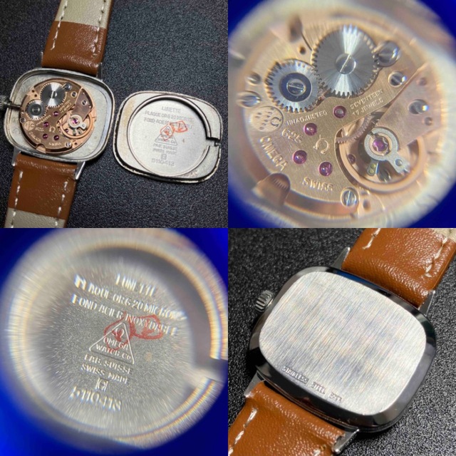 【良品 確実正規品】 オメガ ジュネーヴ Geneve トノー型 腕時計 可動品 【良品 確実正規品】 オメガ ジュネーヴ Geneve トノー型 腕時計 可動品