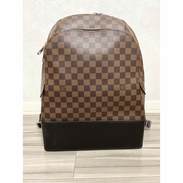 LOUIS VUITTON ルイヴィトン ダミエ クラプトン バックパック リュックサック ブラウン/ピンク PVC レザー by