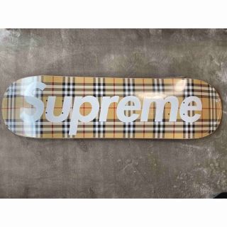 シュプリーム(Supreme)のSupreme /Burberry Skateboard スケート ボードデッキ(スケートボード)