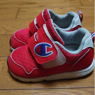 チャンピオン(Champion)のChampion❤️チャンピオンの子供スニーカー❤️赤色13.5cm(その他)